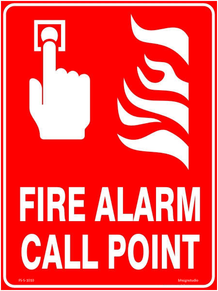 Fire Alarm Call Point Fire Safety Sign