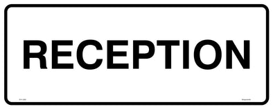 Reception Office Sign - Corflute/Sticker Options