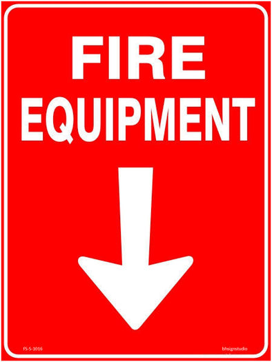 Fire Equipment Fire Safety Sign