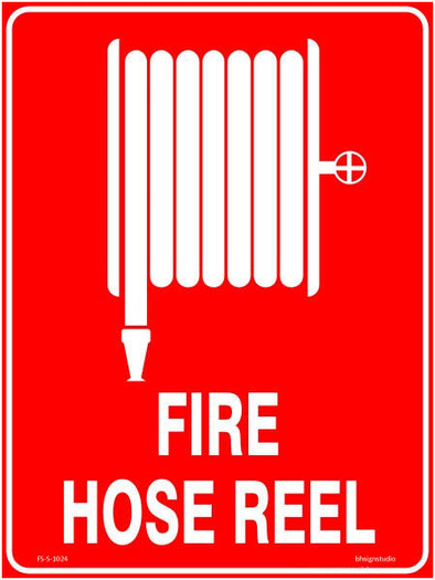 Fire Hose Reel Fire Safety Sign
