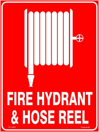Fire Hydrant & Hose Reel Fire Safety Sign