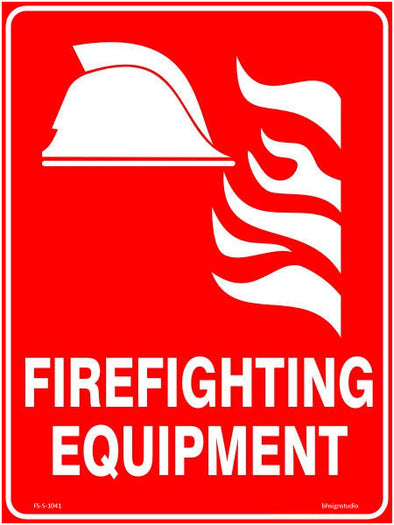Firefighting Equipment Fire Safety Sign