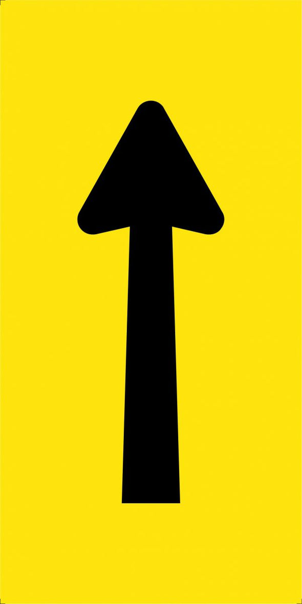 Lane Status Open (Arrow Up) Multi Message Sign - Corflute/Aluminium Options