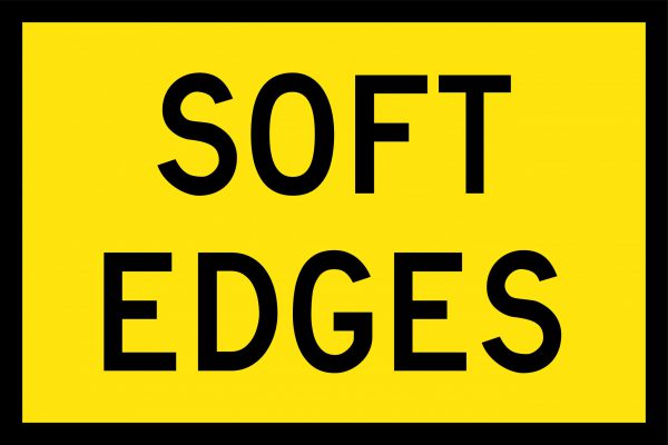 Soft Edges Boxed Edge Sign